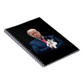 Carnet Trump 2024 Cat MAGA Funny Trump Cat (Côté Droit)
