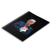 Carnet Trump 2024 Cat MAGA Funny Trump Cat (Côté gauche)