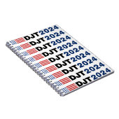 Carnet Trump 2024 DJT (Côté Droit)