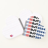 Carnet Trump 2024 DJT (Intérieur)