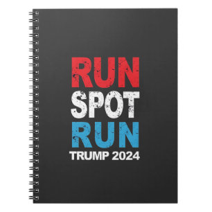 Carnet Trump 2024 Trump Vance élection de Run Spot Run Tr