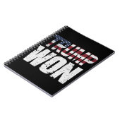 Carnet Trump a gagné la 47e élection présidentielle améri (Côté gauche)