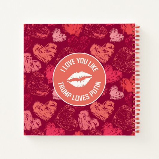 CARNET TRUMP AIME POUTINE ! (Dos)