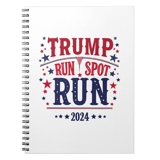 Carnet Trump Run Spot Run Funny Election Debate (Devant)