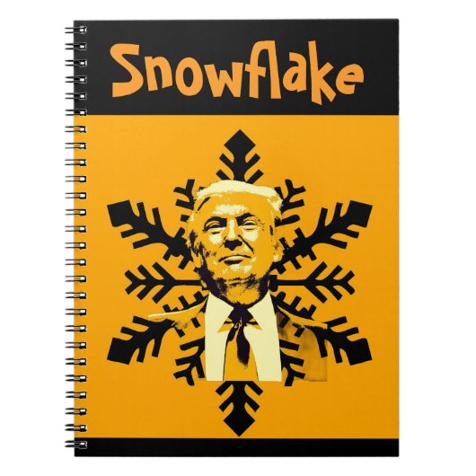 Carnet Trump/Snowflake Notebook (Devant)