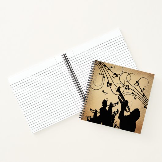 Carnet Trumpet Section Musique rustique (Intérieur)