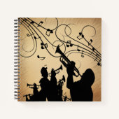 Carnet Trumpet Section Musique rustique (Devant)