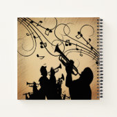 Carnet Trumpet Section Musique rustique (Dos)
