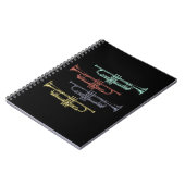 Carnet Trumpet Vintage (Côté gauche)