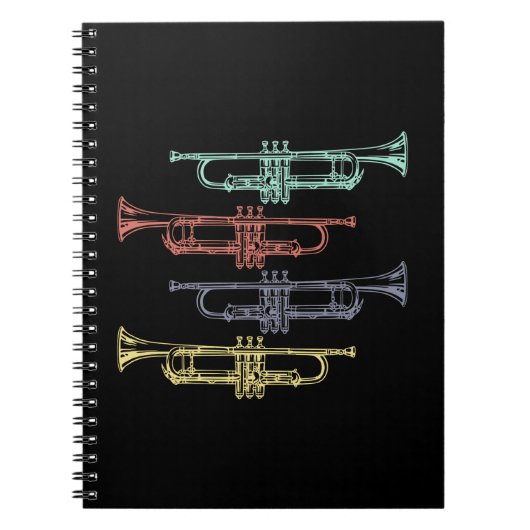 Carnet Trumpet Vintage (Devant)