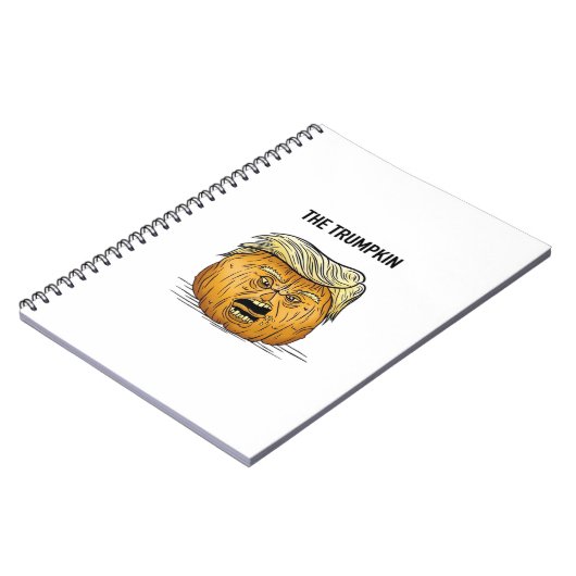 Carnet Trumpkin Classic & Basic Design (Côté gauche)