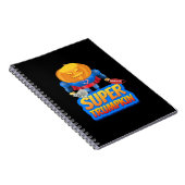 Carnet Trumpkin Funny Citrouille Head Halloween Costume C (Côté Droit)