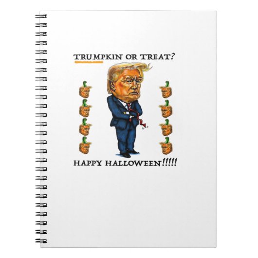 Carnet Trumpkin Ou Traiter Classique (Devant)