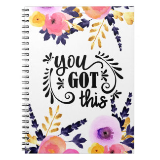 Carnet Tu As Ça | Floral Inspirational