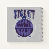 Carnet Tu deviens Violet, Violet ! (Dos)