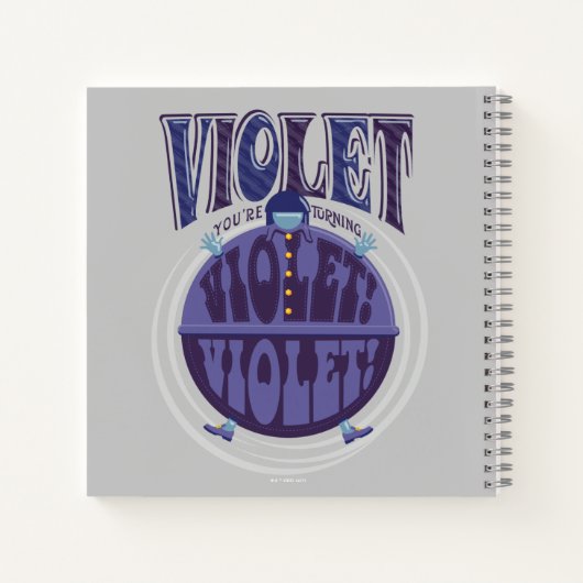 Carnet Tu deviens Violet, Violet ! (Dos)