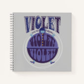 Carnet Tu deviens Violet, Violet ! (Devant)