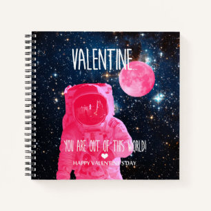 Carnet Tu es hors de ce monde Saint-Valentin