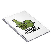 Carnet Tu es Huile, j'ai besoin d'un amusant pistolet à h (Côté Droit)