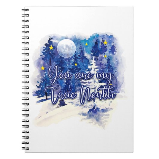 Carnet Tu Es Mon Vrai Nord (Devant)