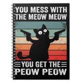 Carnet Tu Mains Avec La Meow Meow Comment Tu Obtiens Ce P (Devant)