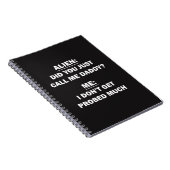 Carnet Tu M'As Appelé Papa ? (Côté Droit)