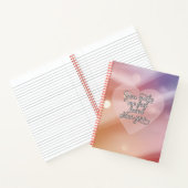 Carnet Tu me fais sentir aimé (Intérieur)