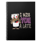 Carnet Tu me manques beaucoup (Devant)