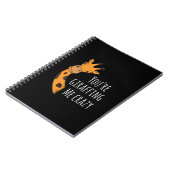 Carnet Tu me rends fou avec tes girafes (Côté gauche)