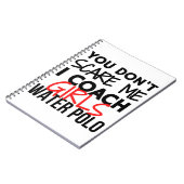 Carnet Tu ne me fais pas peur, je fais du water-polo aux  (Côté gauche)