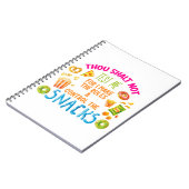 Carnet Tu Ne Me Testeras Pas Car Je Fais Les Règles (Côté gauche)