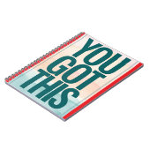 Carnet Tu Vas Y Arriver (Côté gauche)