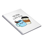 Carnet Tu Veux Dire Beaucoup Pour Moi Blague De Café Drôl (Côté Droit)