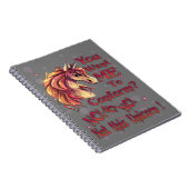 Carnet Tu Veux Que Je Me Conforme ? Pas Cette licorne ! (Côté Droit)