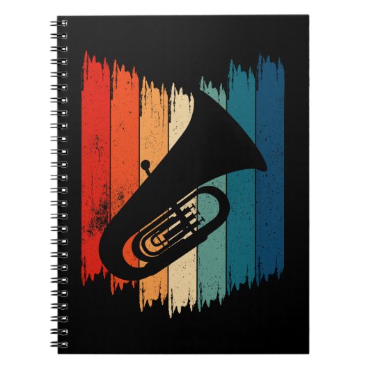 Carnet Tuba Retro Tuba vintage (Devant)