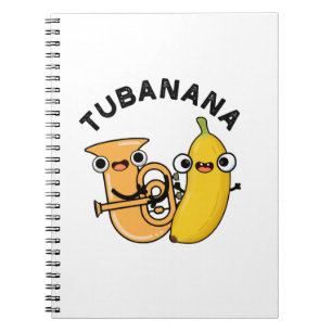 Carnet Tubanana Tuba Banane Drôle de Blague 