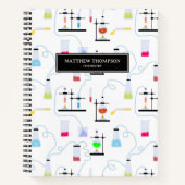 Carnet Tubes à essai de laboratoire de chimie scolaire sc (Devant)