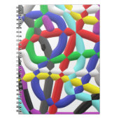 Carnet Tubes entrelacés (Devant)