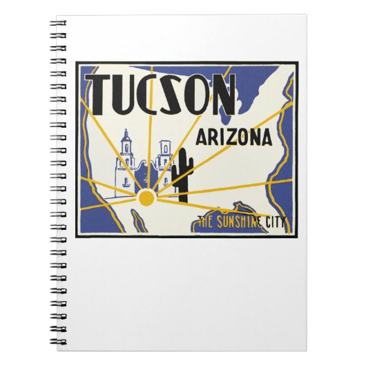 Carnet Tucson Arizona (Devant)