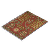 Carnet "Tudor s'est levé", papier peint de reproduction (Côté gauche)