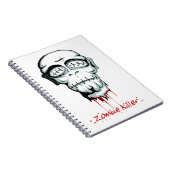 Carnet tueur Zombie (Côté Droit)