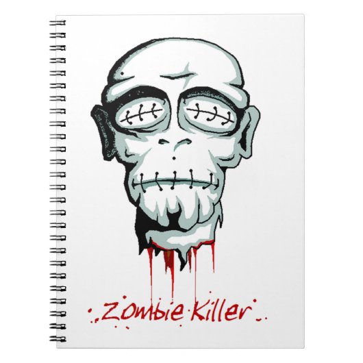 Carnet tueur Zombie (Devant)