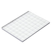 Carnet Tuile blanche (Côté gauche)