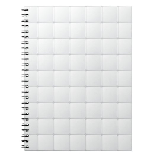Carnet Tuile blanche (Devant)