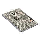 Carnet Tuile en patchwork sans couture avec Islam, arabe, (Côté Droit)