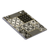 Carnet Tuile en patchwork sans couture avec Islam, arabe, (Côté Droit)