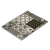 Carnet Tuile en patchwork sans couture avec Islam, arabe, (Côté gauche)