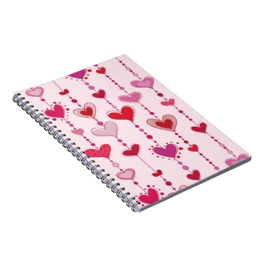 Carnet Tuiles de coeur (Côté Droit)