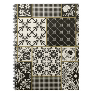Carnet Tuiles de Majolica Motifs islamiques.