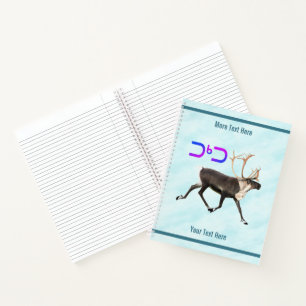 Carnet Tuktu - Caribou Sur Neige